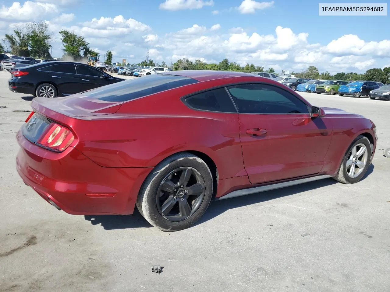 2016 Ford Mustang VIN: 1FA6P8AM5G5294682 Lot: 72834944