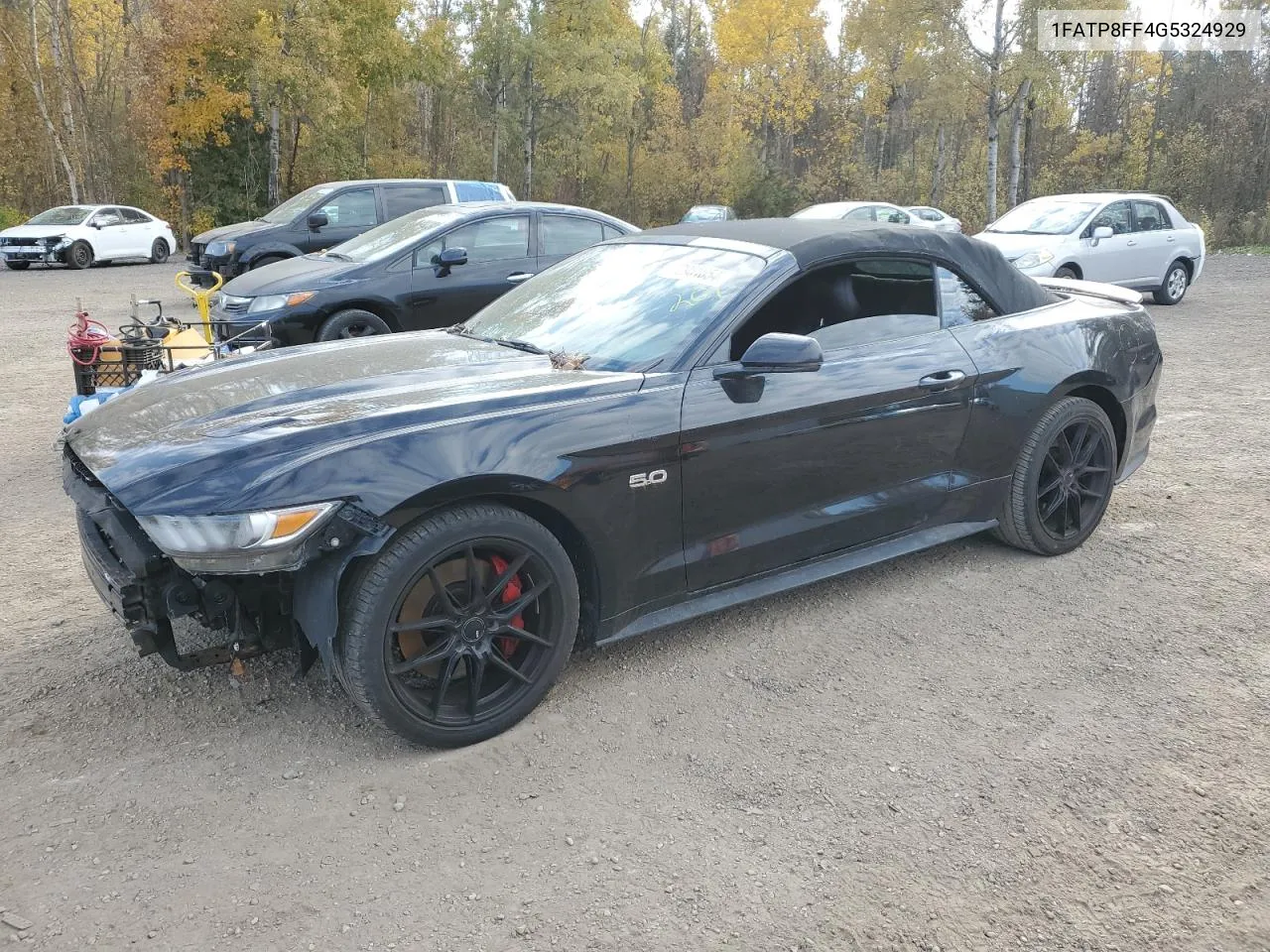 2016 Ford Mustang Gt VIN: 1FATP8FF4G5324929 Lot: 72981654