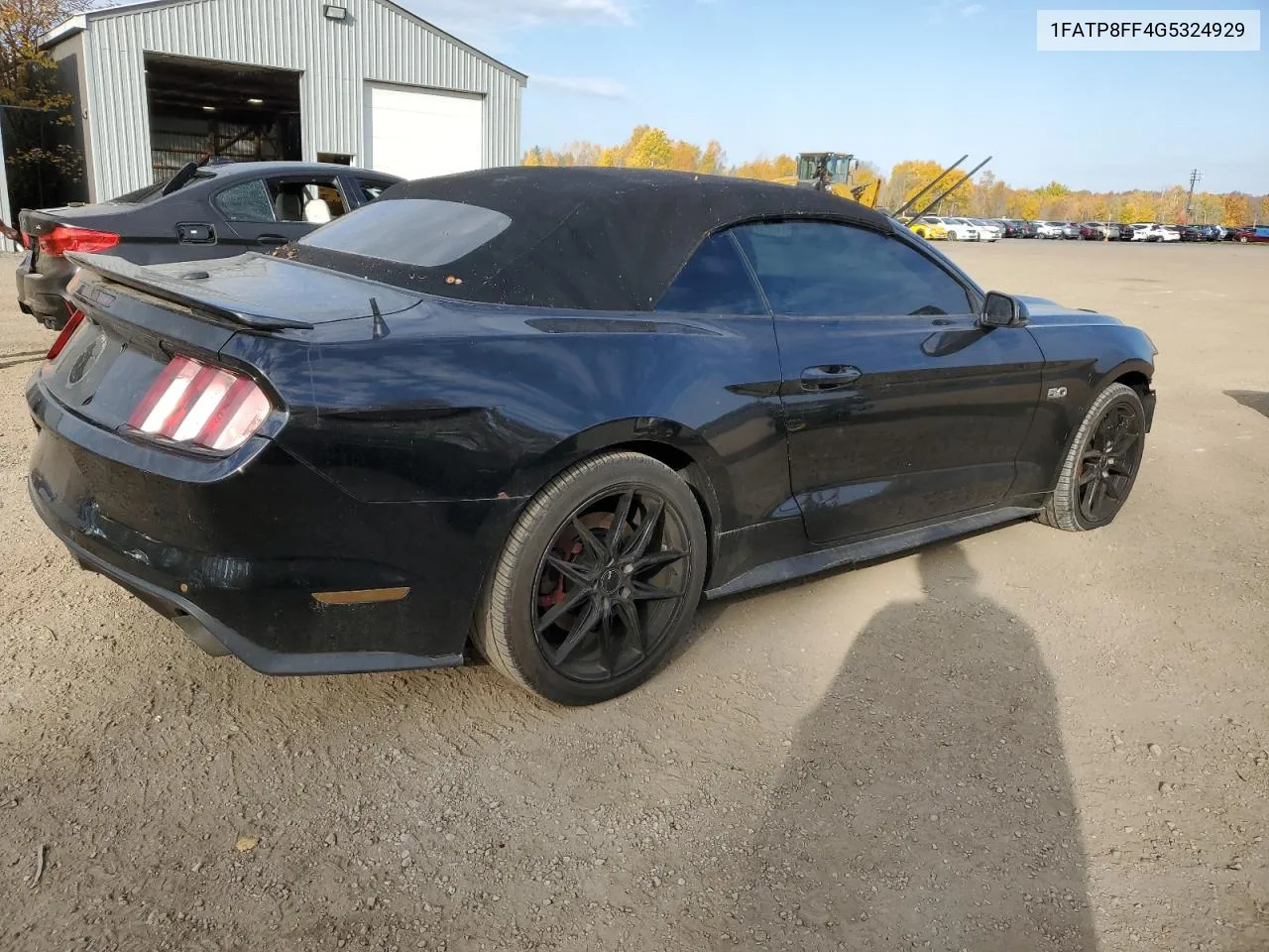 2016 Ford Mustang Gt VIN: 1FATP8FF4G5324929 Lot: 72981654