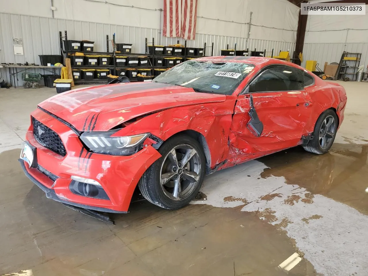 2016 Ford Mustang VIN: 1FA6P8AM1G5210373 Lot: 73116874