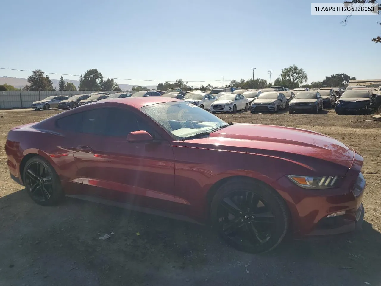 2016 Ford Mustang VIN: 1FA6P8TH2G5238053 Lot: 73249664