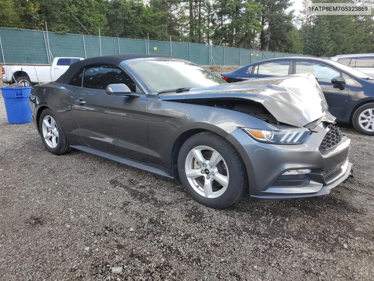 2016 Ford Mustang VIN: 1FATP8EM7G5323869 Lot: 73613974