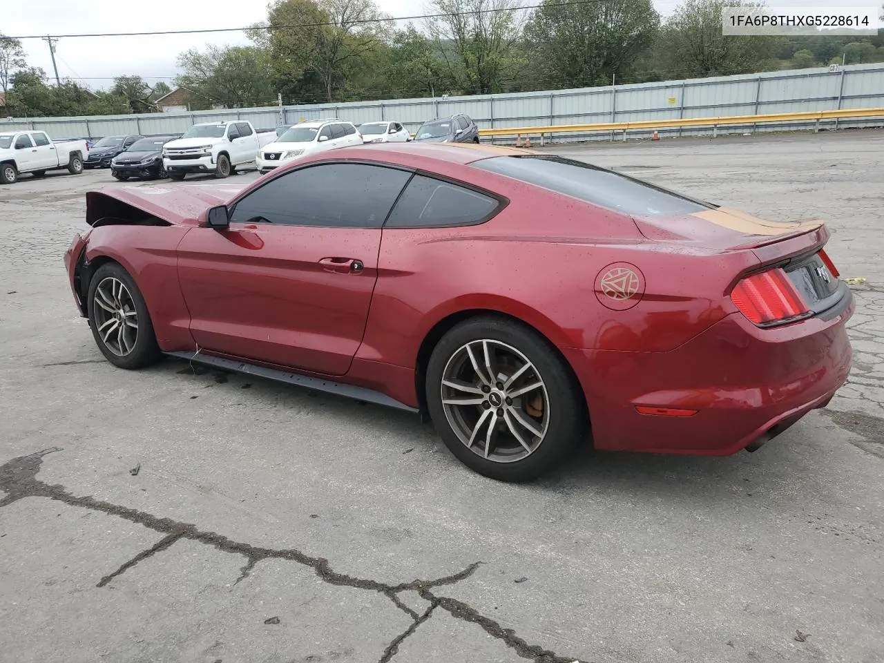 2016 Ford Mustang VIN: 1FA6P8THXG5228614 Lot: 73614404