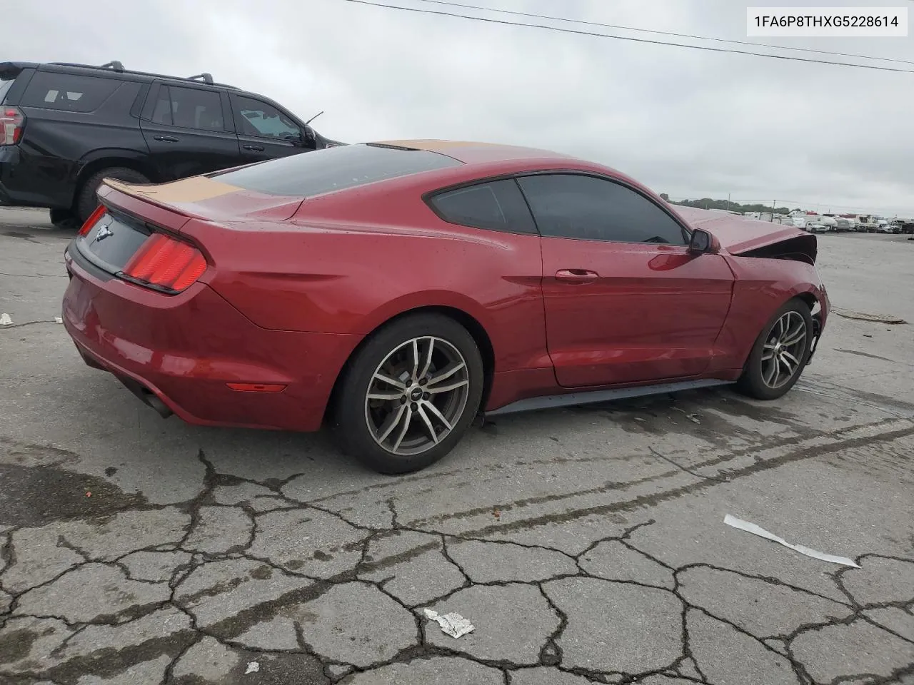 2016 Ford Mustang VIN: 1FA6P8THXG5228614 Lot: 73614404