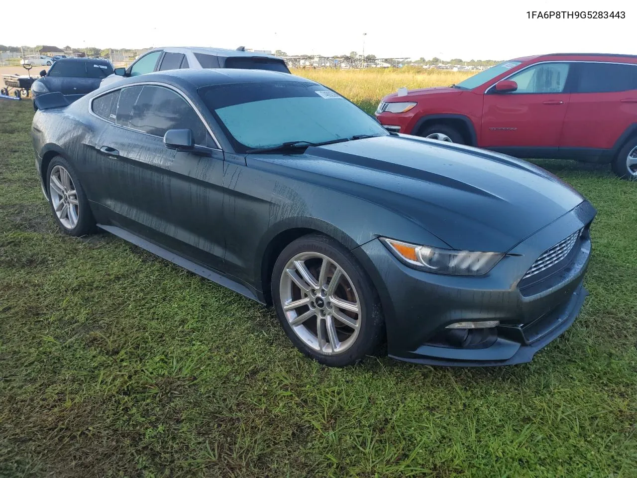 2016 Ford Mustang VIN: 1FA6P8TH9G5283443 Lot: 74092394