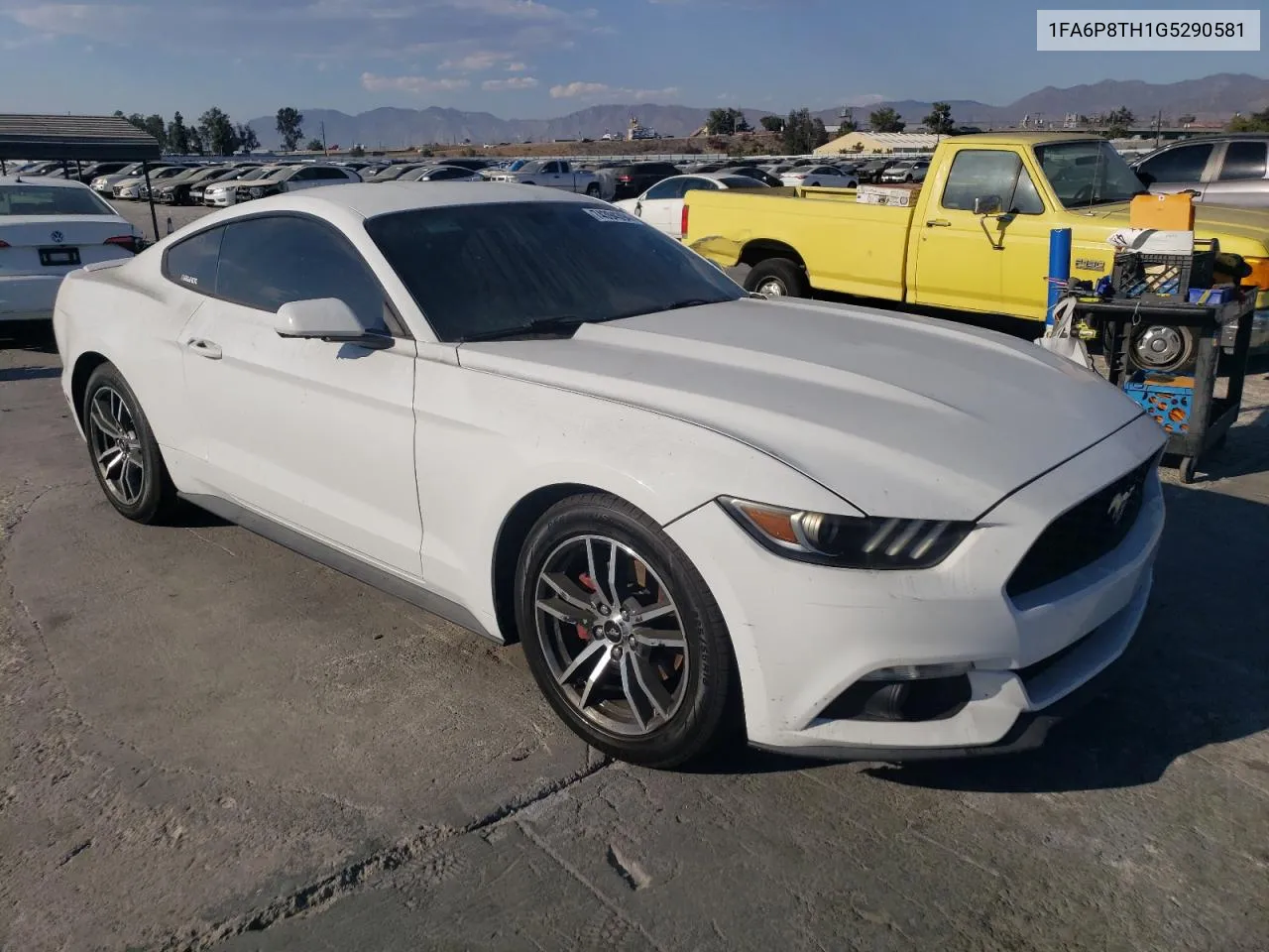 2016 Ford Mustang VIN: 1FA6P8TH1G5290581 Lot: 74394394