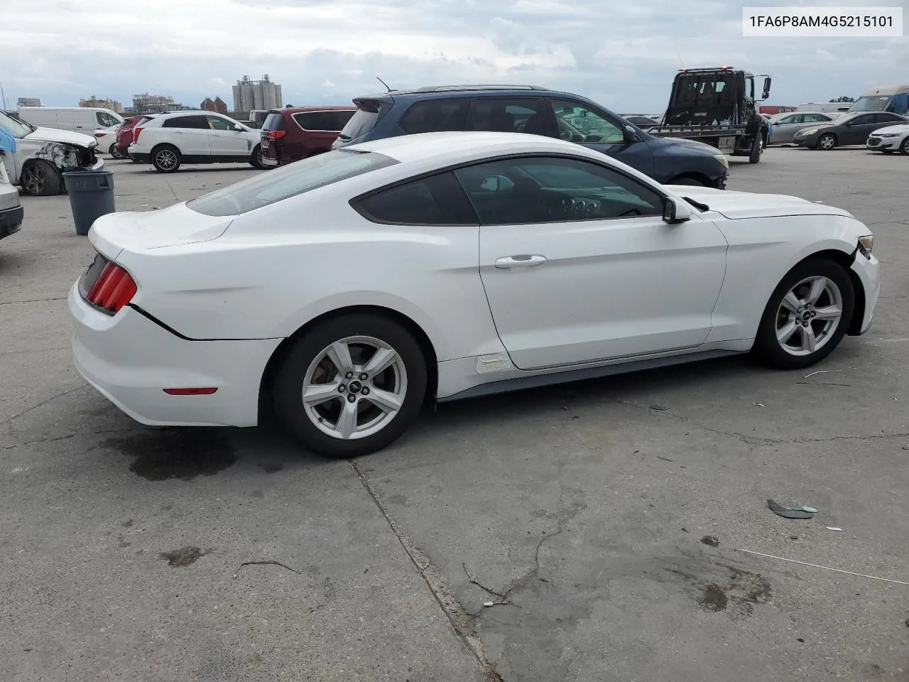 2016 Ford Mustang VIN: 1FA6P8AM4G5215101 Lot: 74520484