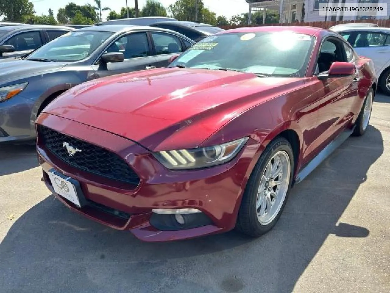 2016 Ford Mustang VIN: 1FA6P8TH9G5328249 Lot: 74577254