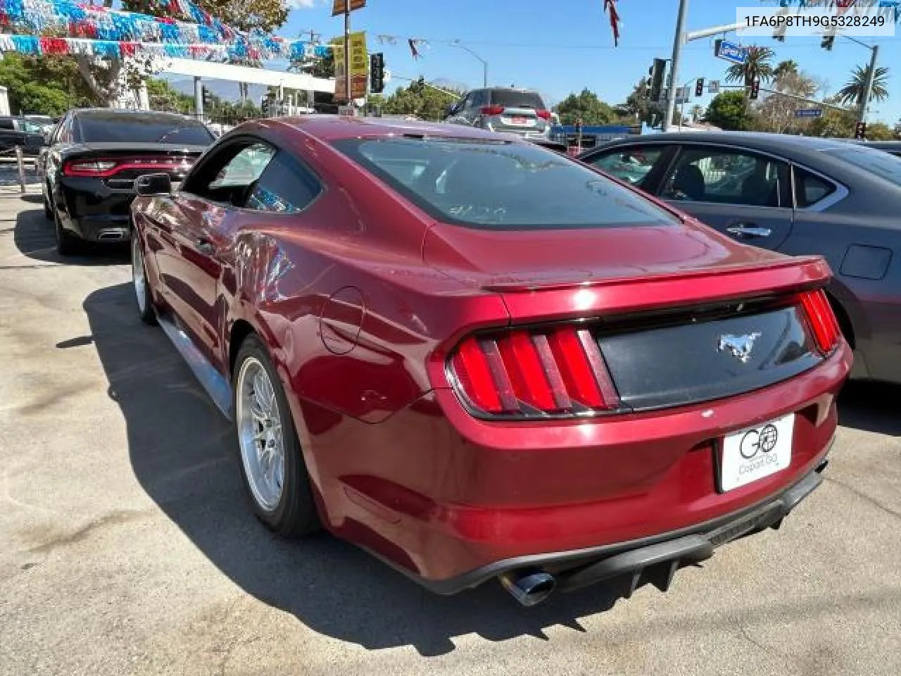 2016 Ford Mustang VIN: 1FA6P8TH9G5328249 Lot: 74577254