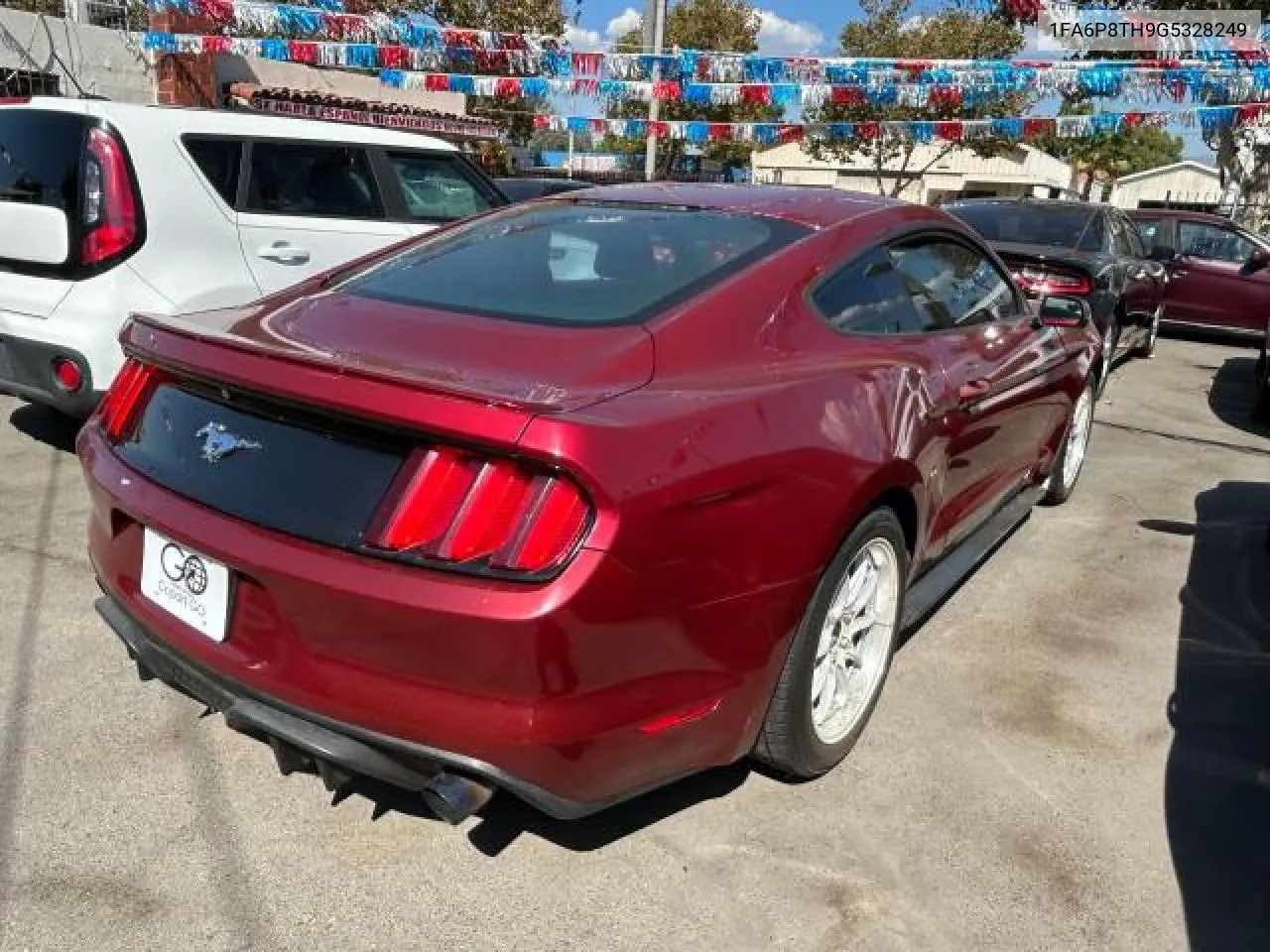 2016 Ford Mustang VIN: 1FA6P8TH9G5328249 Lot: 74577254