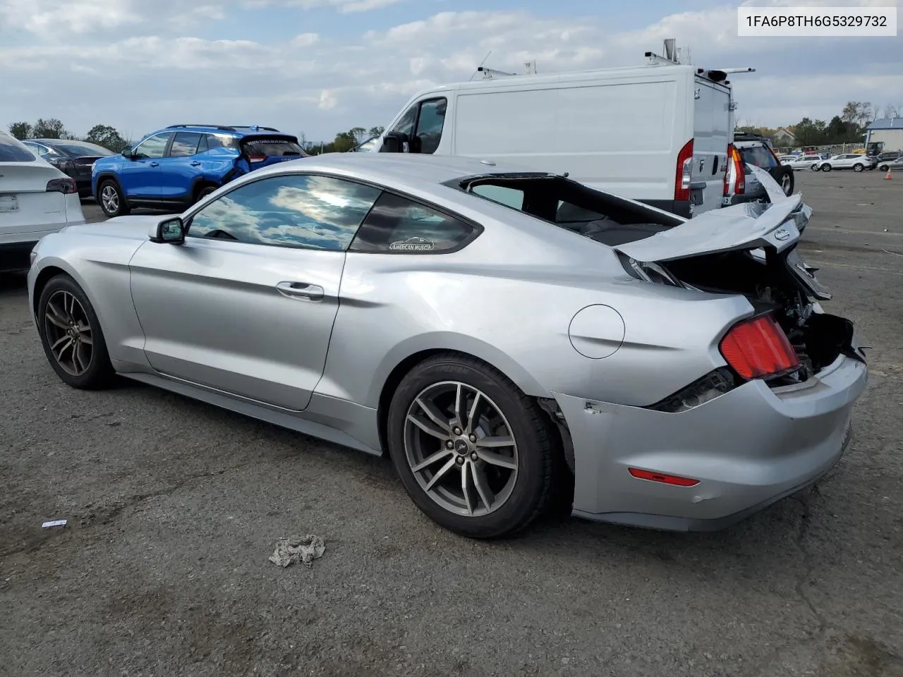 2016 Ford Mustang VIN: 1FA6P8TH6G5329732 Lot: 74688064