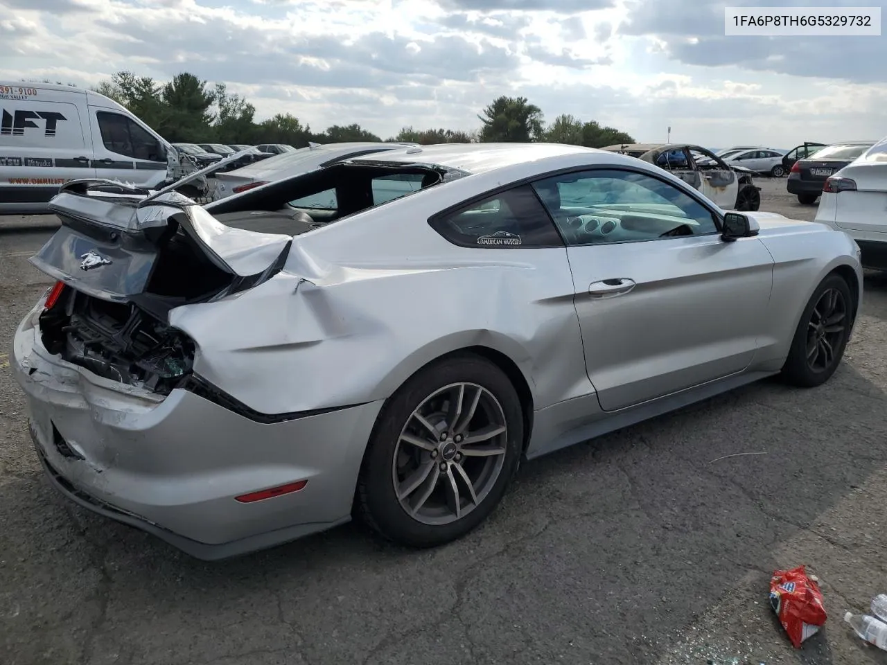 2016 Ford Mustang VIN: 1FA6P8TH6G5329732 Lot: 74688064