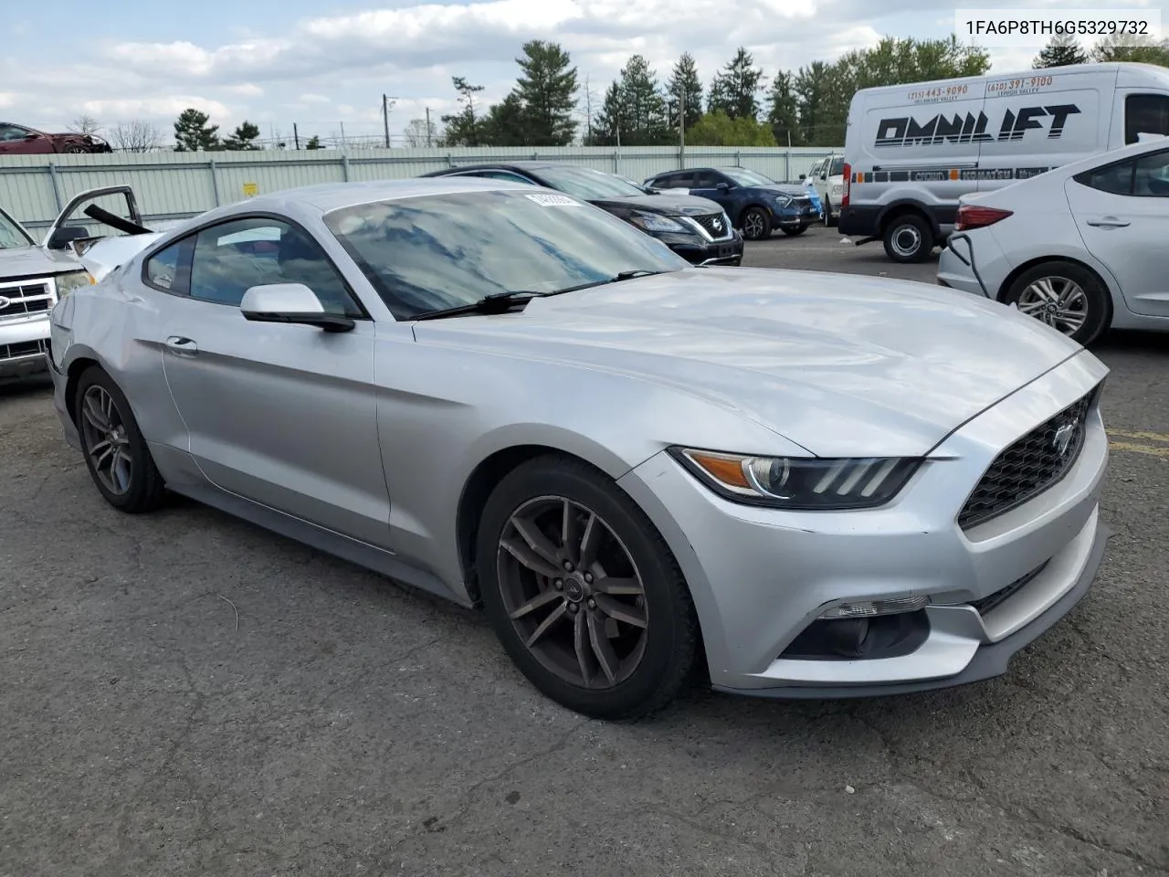 2016 Ford Mustang VIN: 1FA6P8TH6G5329732 Lot: 74688064