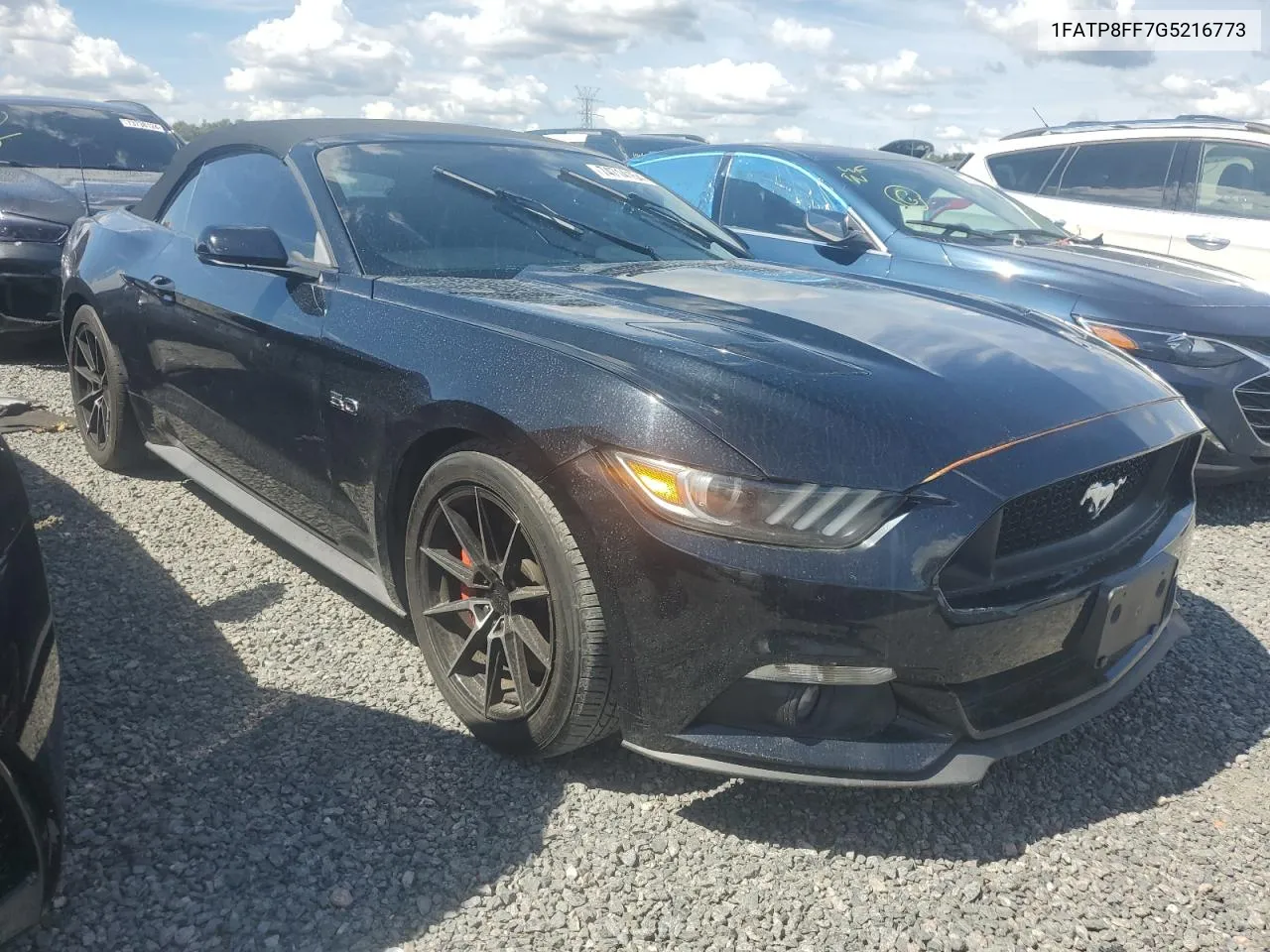 2016 Ford Mustang Gt VIN: 1FATP8FF7G5216773 Lot: 74714154