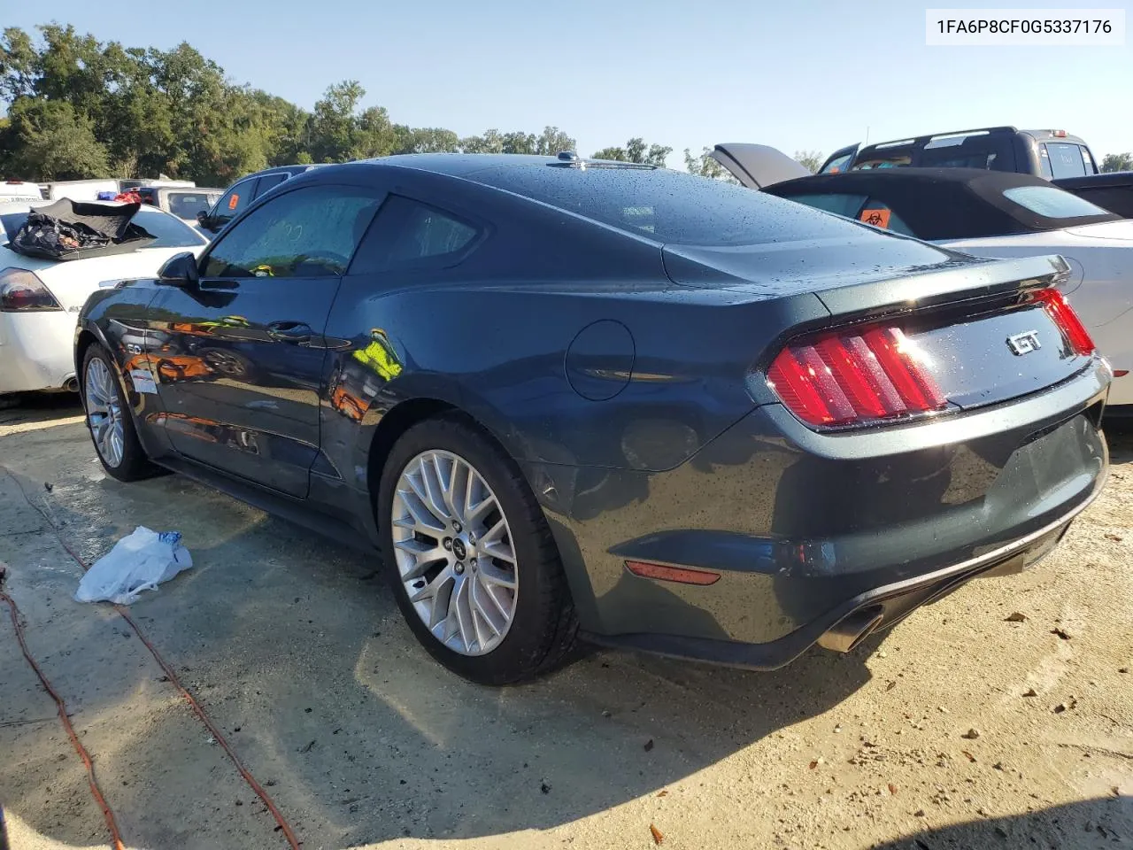 2016 Ford Mustang Gt VIN: 1FA6P8CF0G5337176 Lot: 75031264