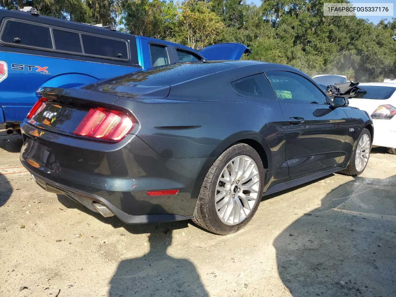 2016 Ford Mustang Gt VIN: 1FA6P8CF0G5337176 Lot: 75031264