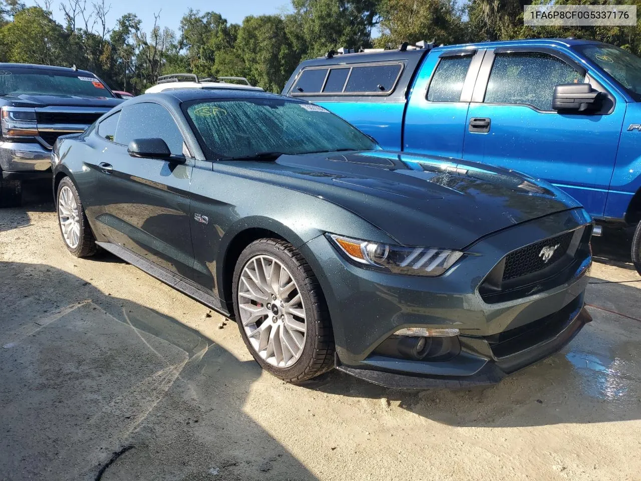 2016 Ford Mustang Gt VIN: 1FA6P8CF0G5337176 Lot: 75031264