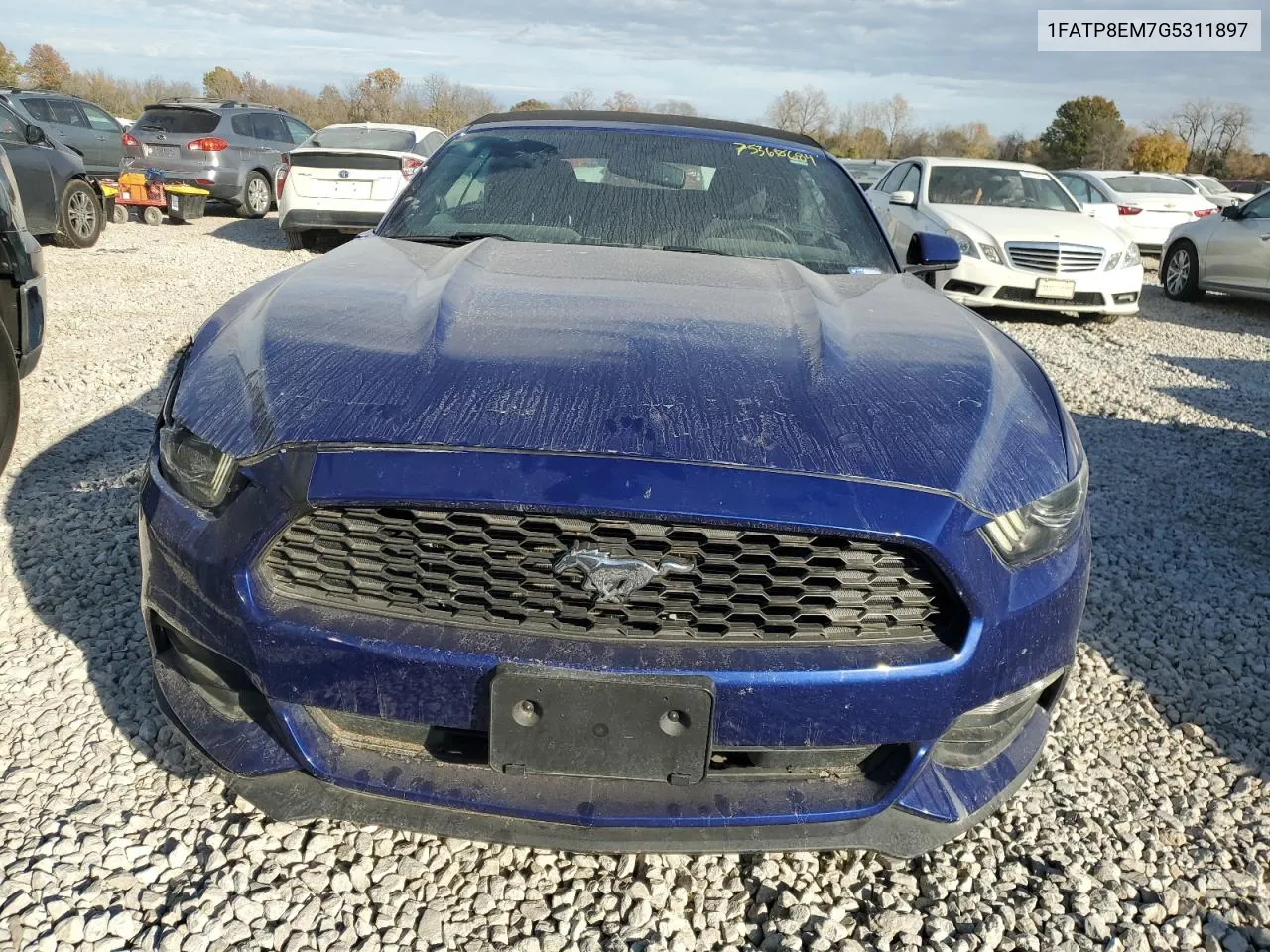 2016 Ford Mustang VIN: 1FATP8EM7G5311897 Lot: 75360684