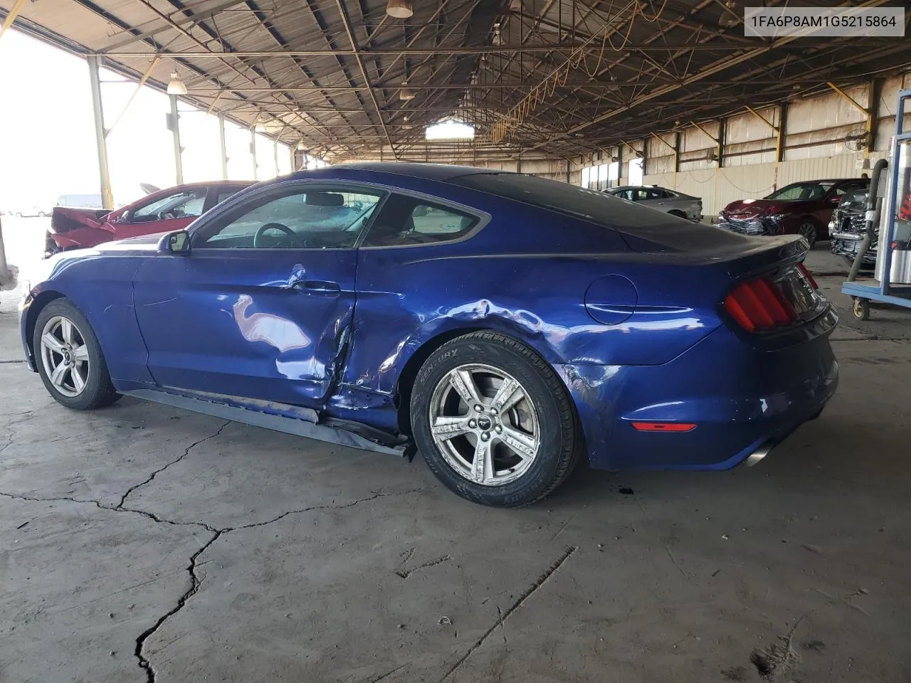 2016 Ford Mustang VIN: 1FA6P8AM1G5215864 Lot: 75858774