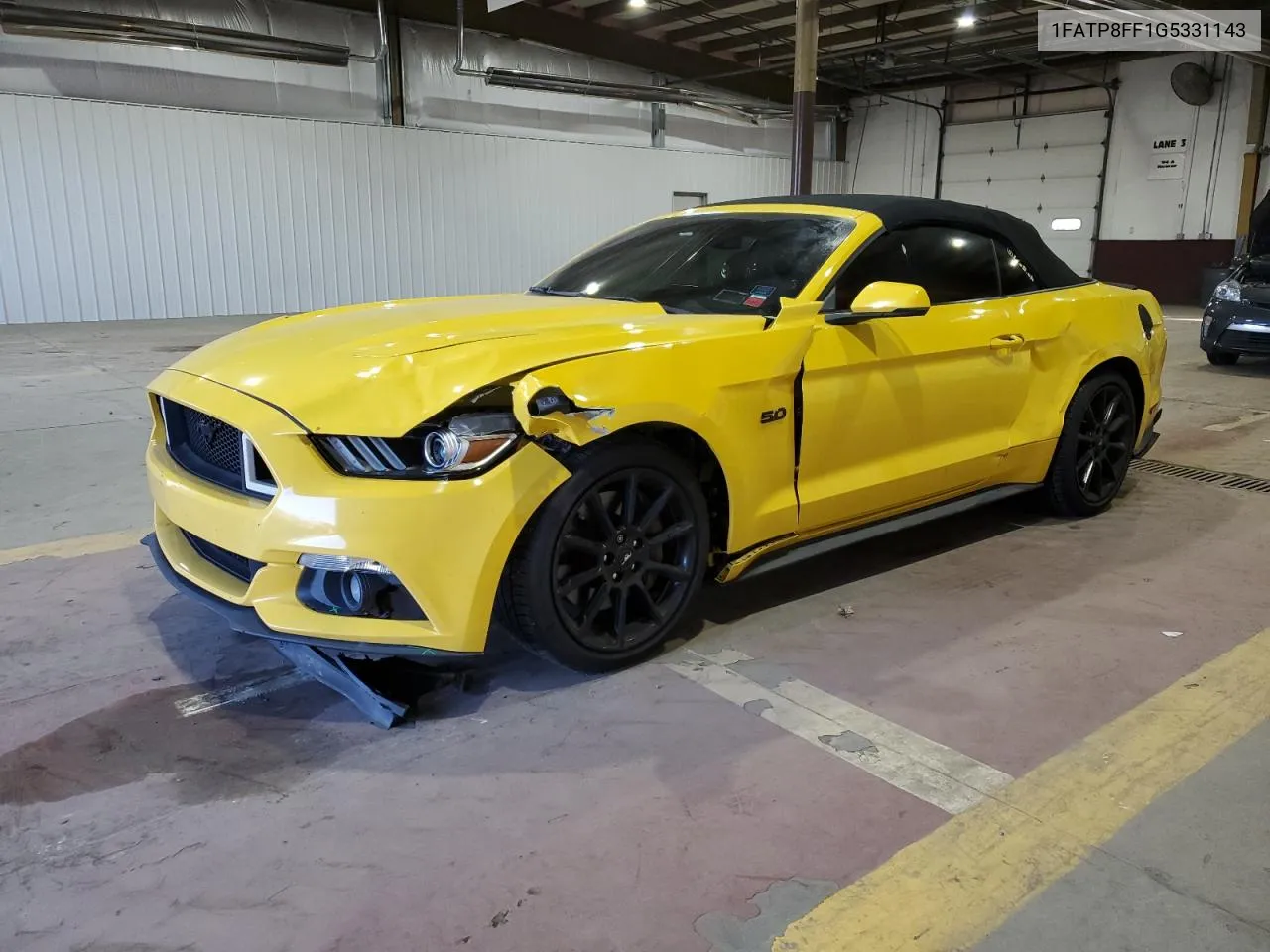 2016 Ford Mustang Gt VIN: 1FATP8FF1G5331143 Lot: 75920444