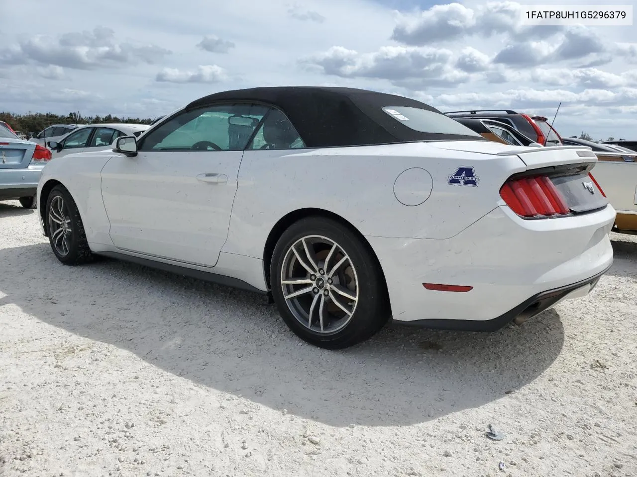 2016 Ford Mustang VIN: 1FATP8UH1G5296379 Lot: 76065994