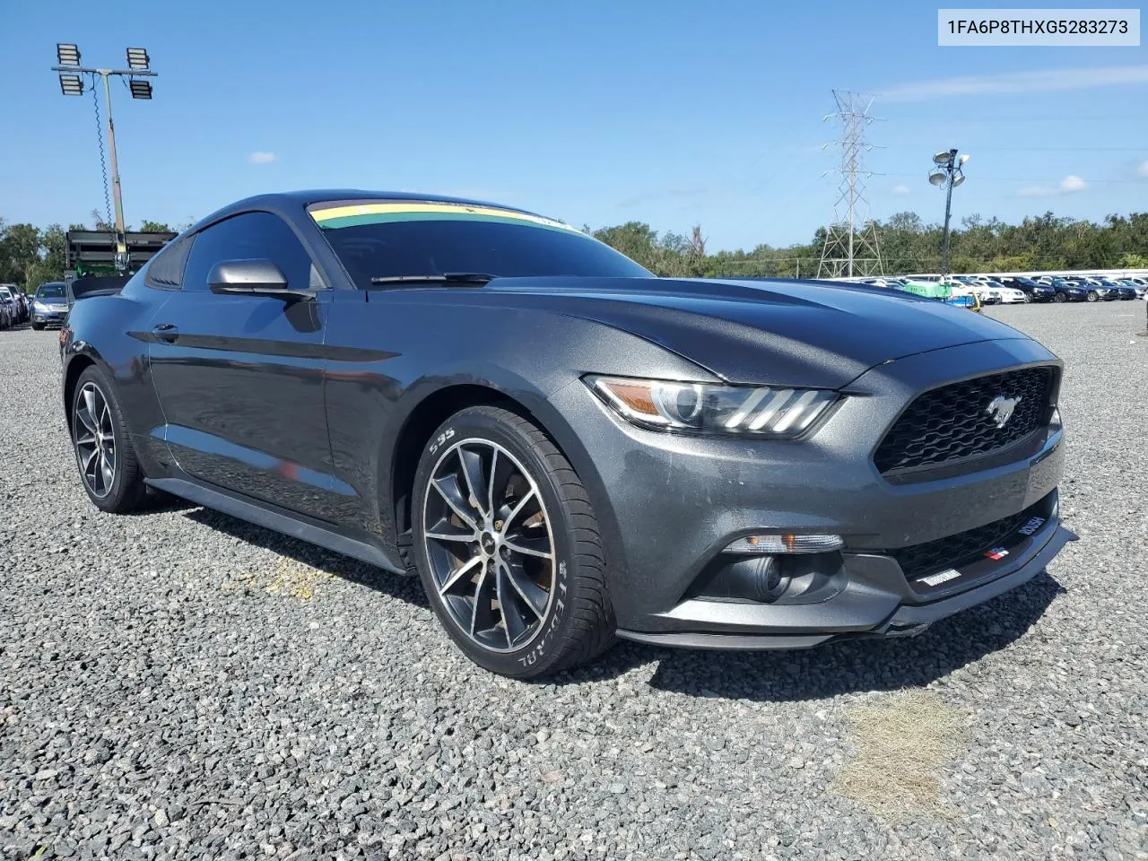 2016 Ford Mustang VIN: 1FA6P8THXG5283273 Lot: 76081064