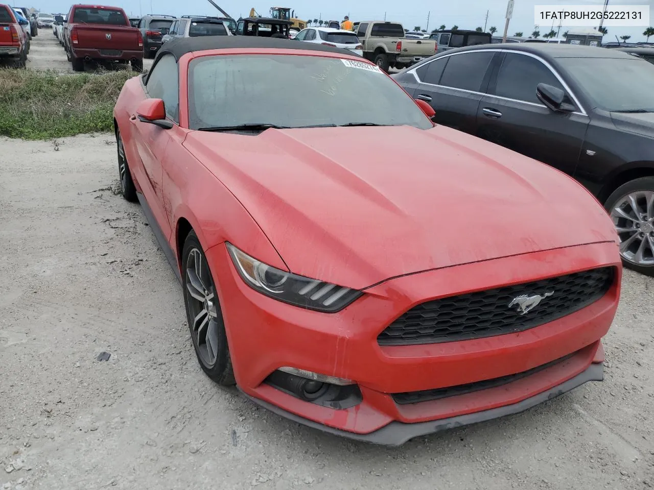 2016 Ford Mustang VIN: 1FATP8UH2G5222131 Lot: 76285274