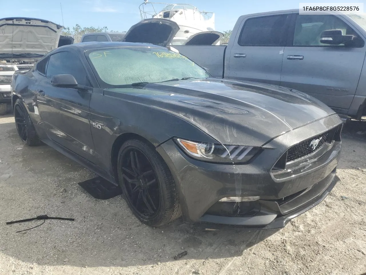 2016 Ford Mustang Gt VIN: 1FA6P8CF8G5228576 Lot: 76332254