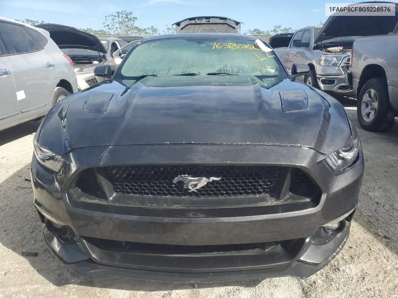 2016 Ford Mustang Gt VIN: 1FA6P8CF8G5228576 Lot: 76332254