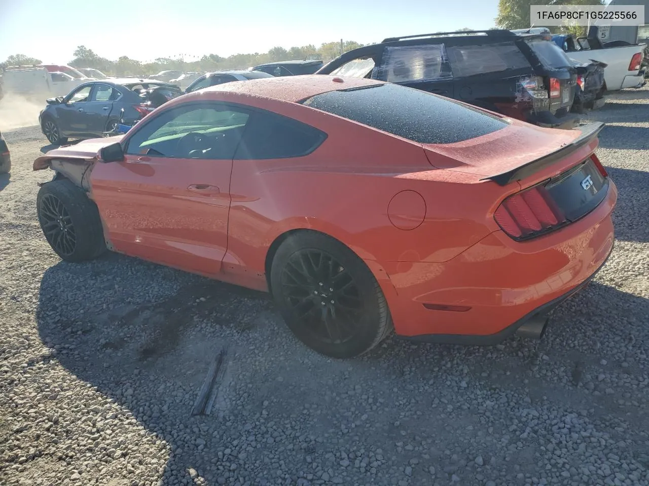 2016 Ford Mustang Gt VIN: 1FA6P8CF1G5225566 Lot: 76568314