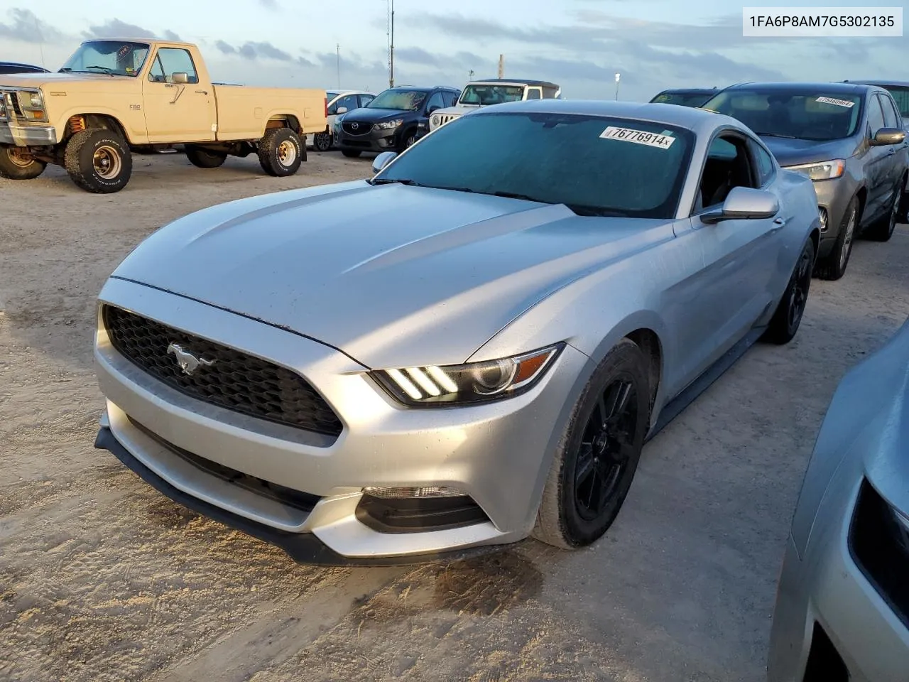 2016 Ford Mustang VIN: 1FA6P8AM7G5302135 Lot: 76776914