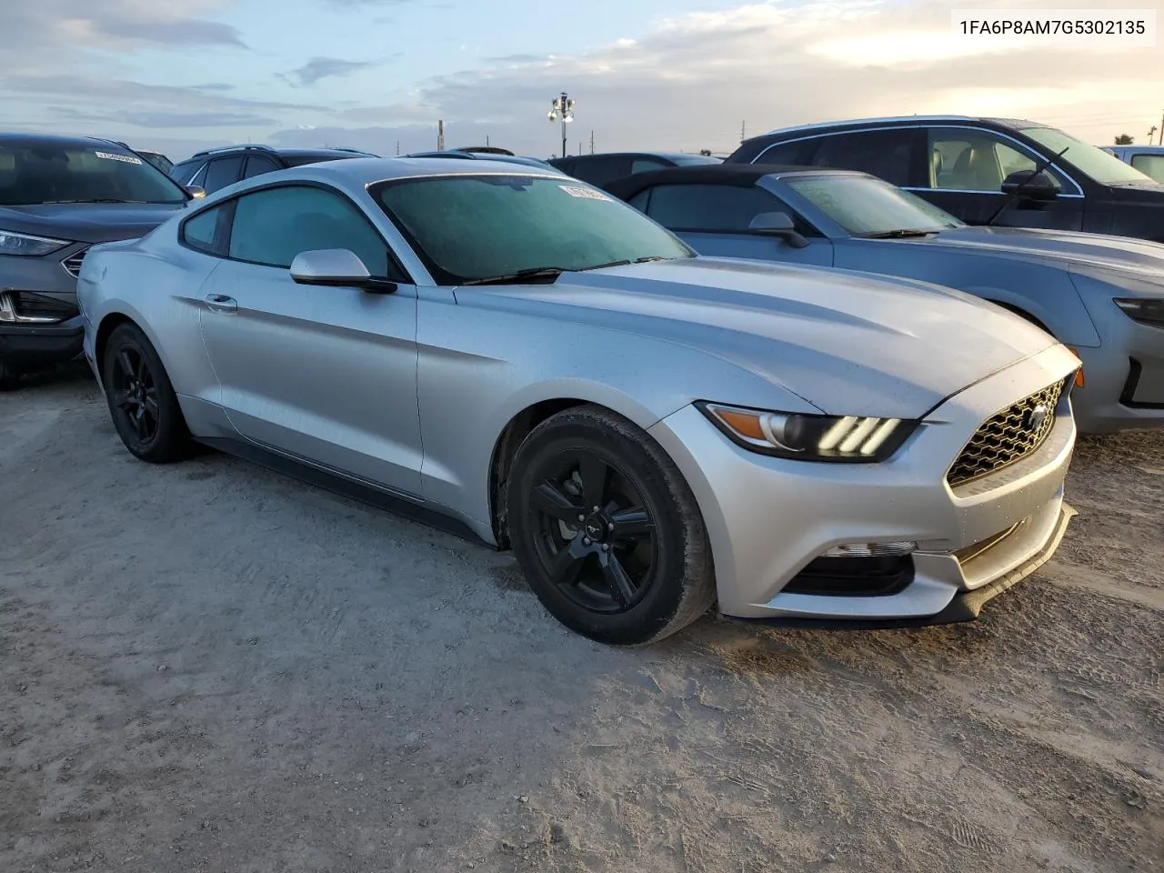 2016 Ford Mustang VIN: 1FA6P8AM7G5302135 Lot: 76776914