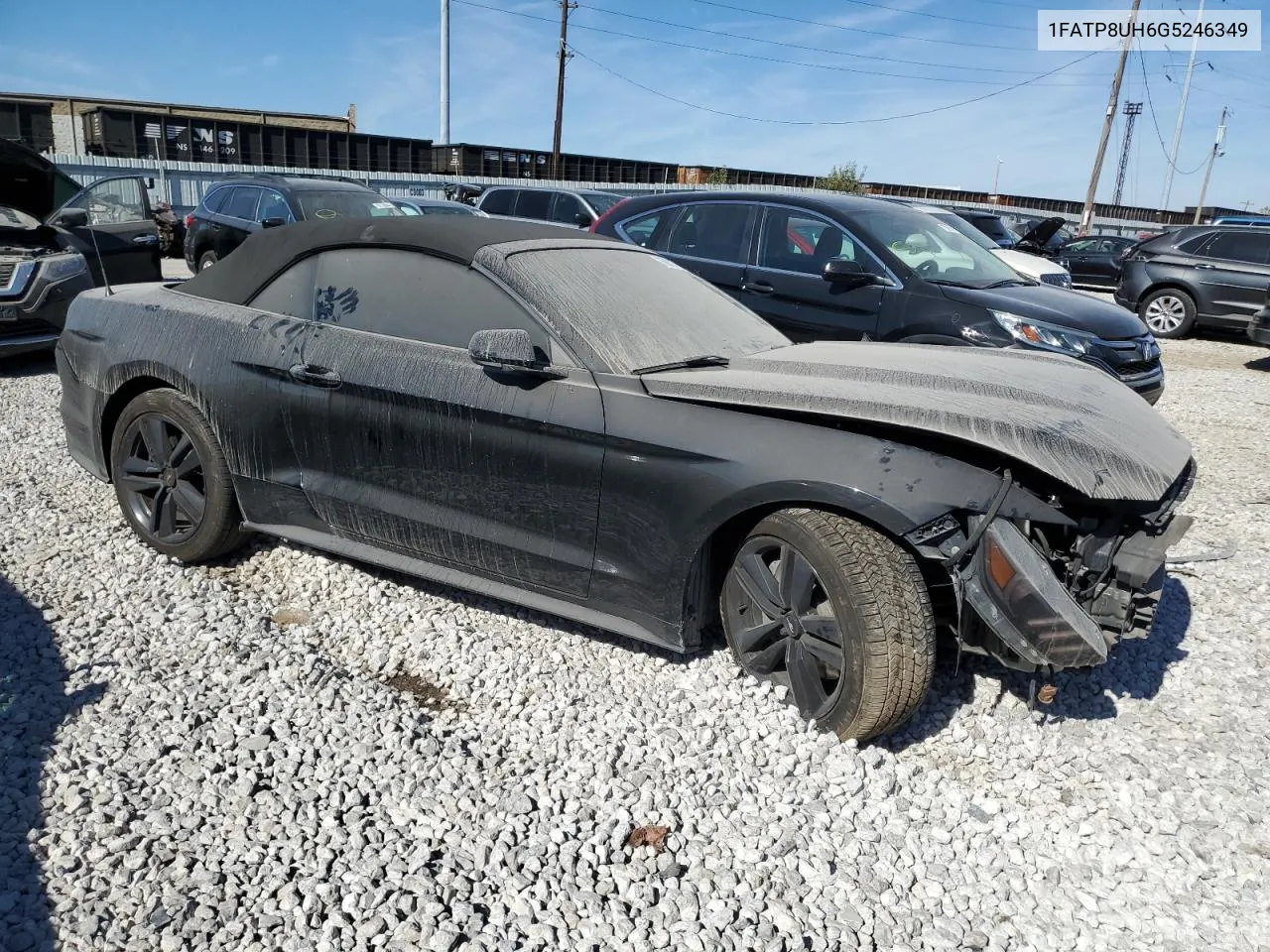 2016 Ford Mustang VIN: 1FATP8UH6G5246349 Lot: 76983334