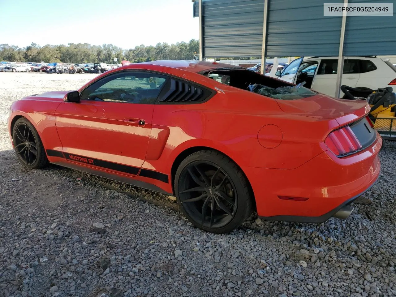 2016 Ford Mustang Gt VIN: 1FA6P8CF0G5204949 Lot: 77003674