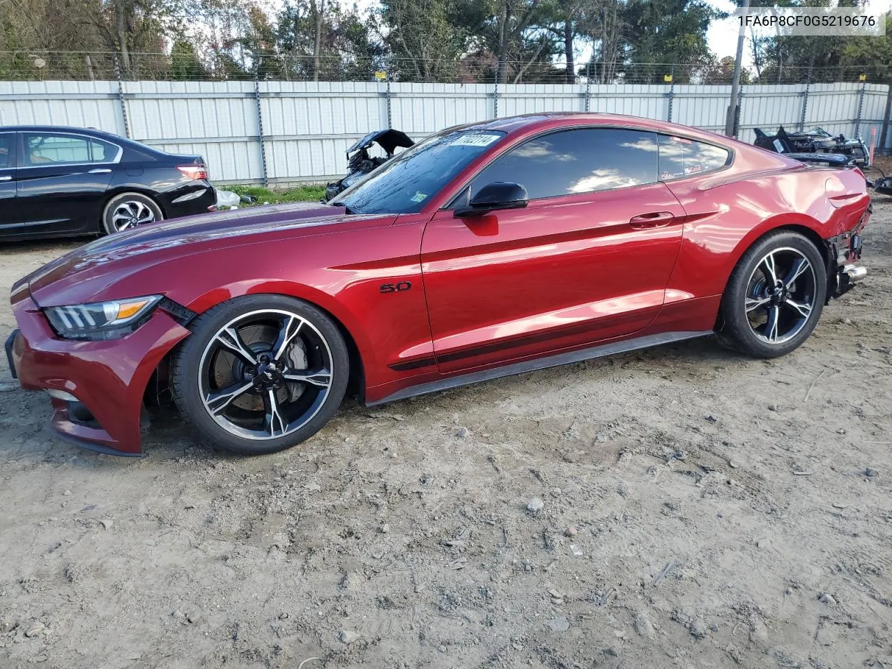 2016 Ford Mustang Gt VIN: 1FA6P8CF0G5219676 Lot: 77022114