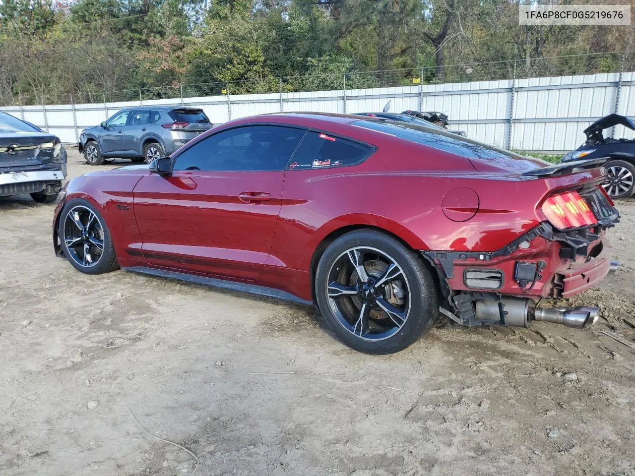 2016 Ford Mustang Gt VIN: 1FA6P8CF0G5219676 Lot: 77022114