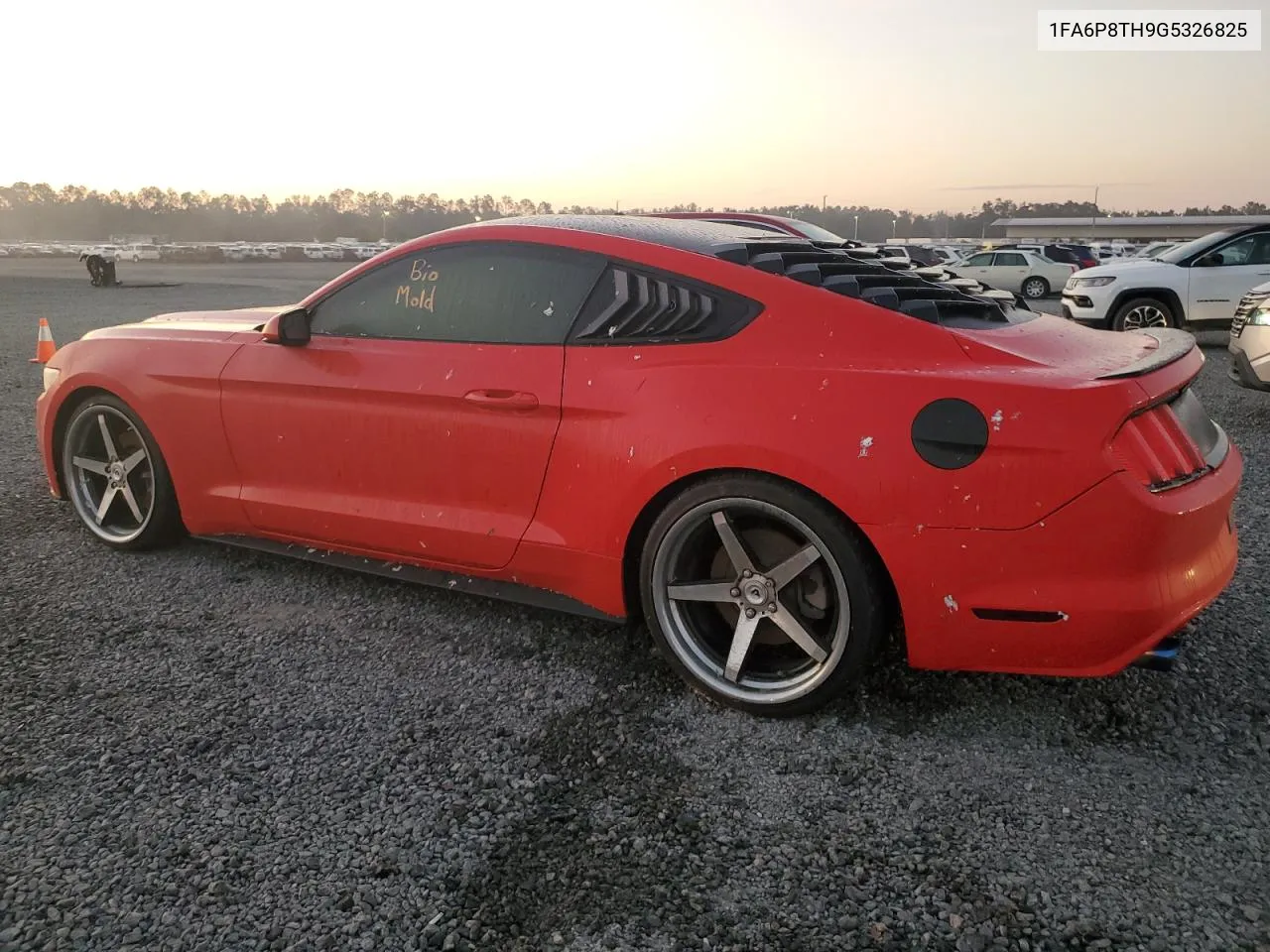 2016 Ford Mustang VIN: 1FA6P8TH9G5326825 Lot: 77322494