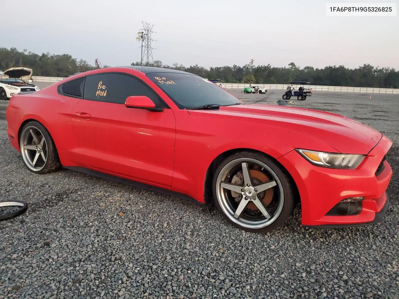 2016 Ford Mustang VIN: 1FA6P8TH9G5326825 Lot: 77322494