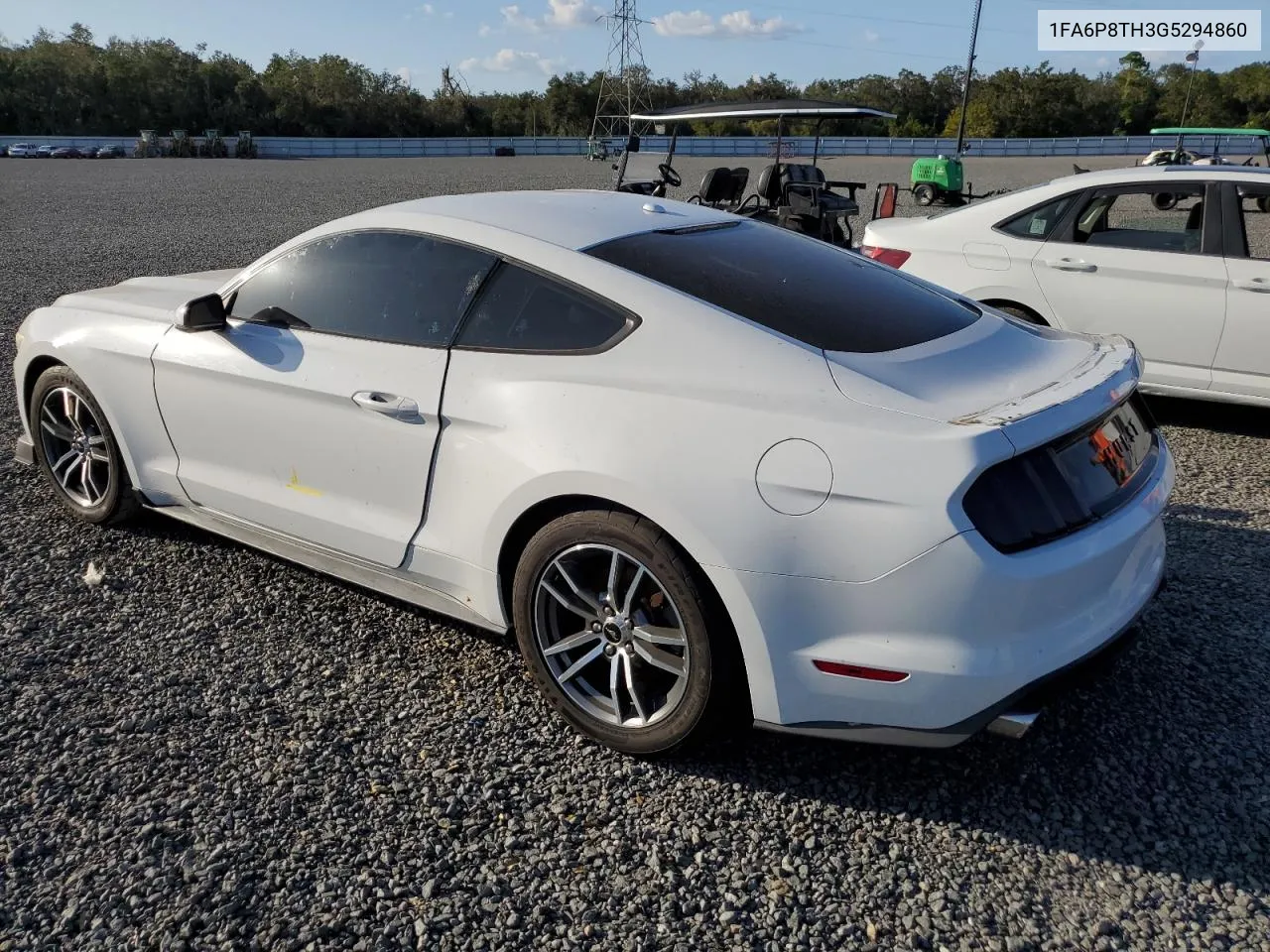 2016 Ford Mustang VIN: 1FA6P8TH3G5294860 Lot: 77407074