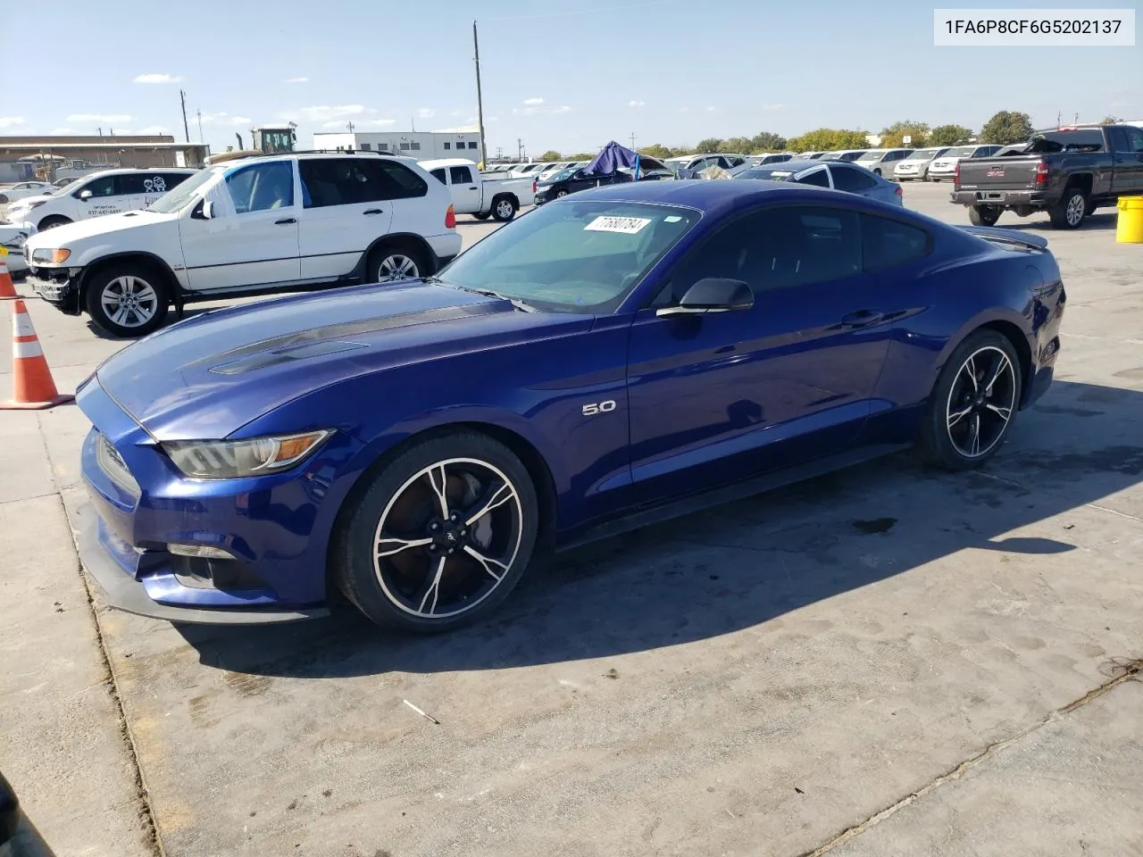 2016 Ford Mustang Gt VIN: 1FA6P8CF6G5202137 Lot: 77680784