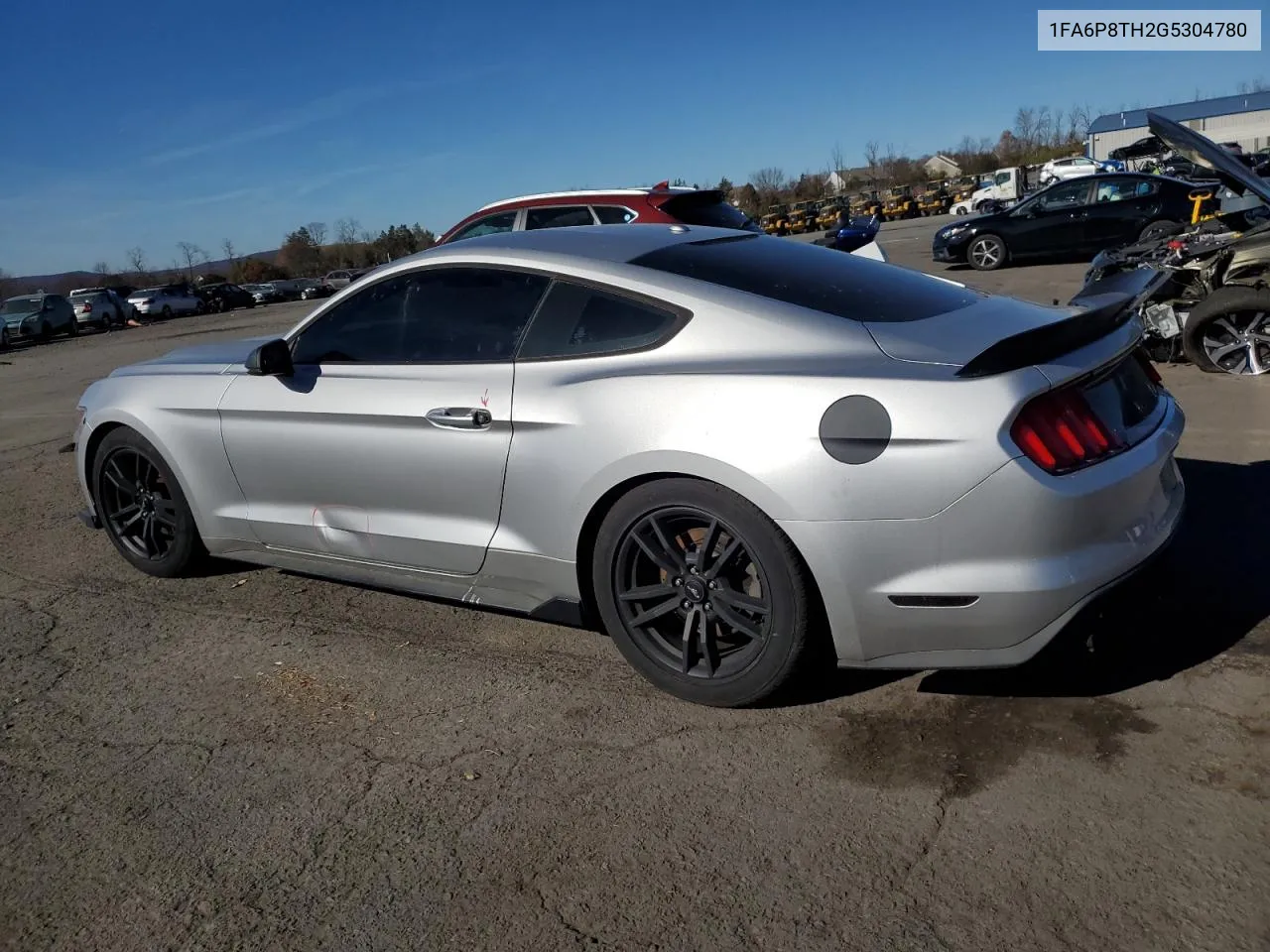 2016 Ford Mustang VIN: 1FA6P8TH2G5304780 Lot: 77821534