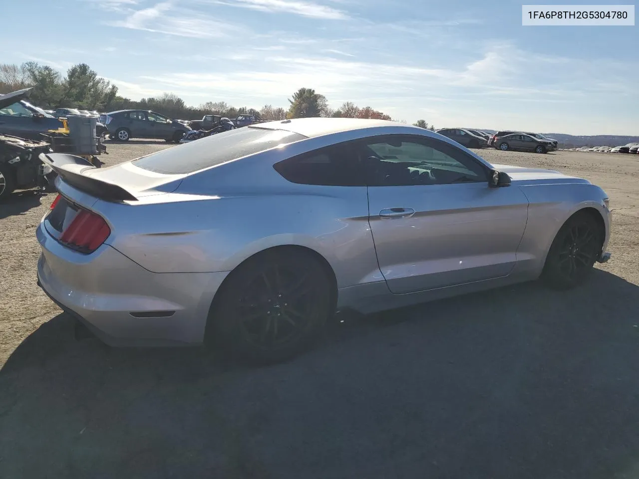 2016 Ford Mustang VIN: 1FA6P8TH2G5304780 Lot: 77821534