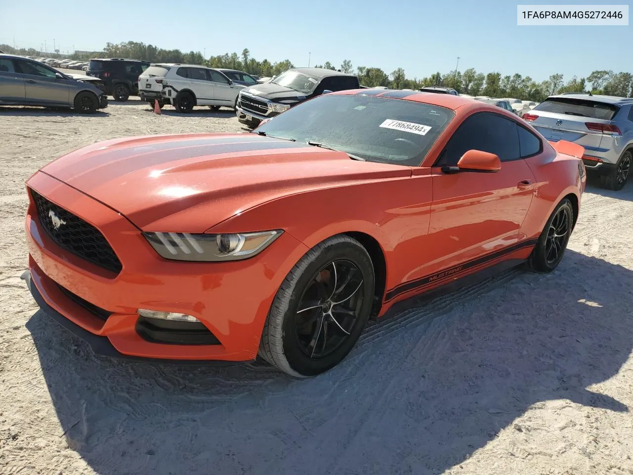 2016 Ford Mustang VIN: 1FA6P8AM4G5272446 Lot: 77868494