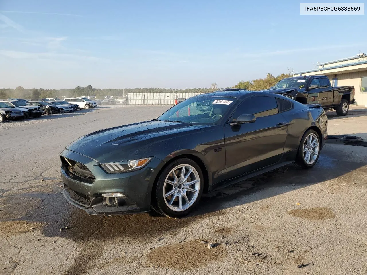 2016 Ford Mustang Gt VIN: 1FA6P8CF0G5333659 Lot: 78491394