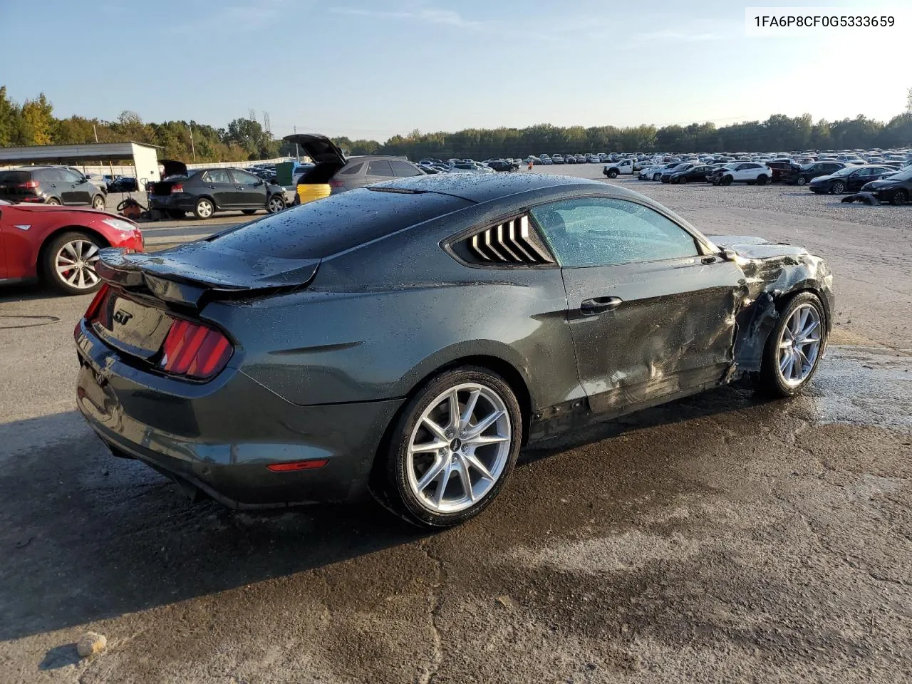 2016 Ford Mustang Gt VIN: 1FA6P8CF0G5333659 Lot: 78491394