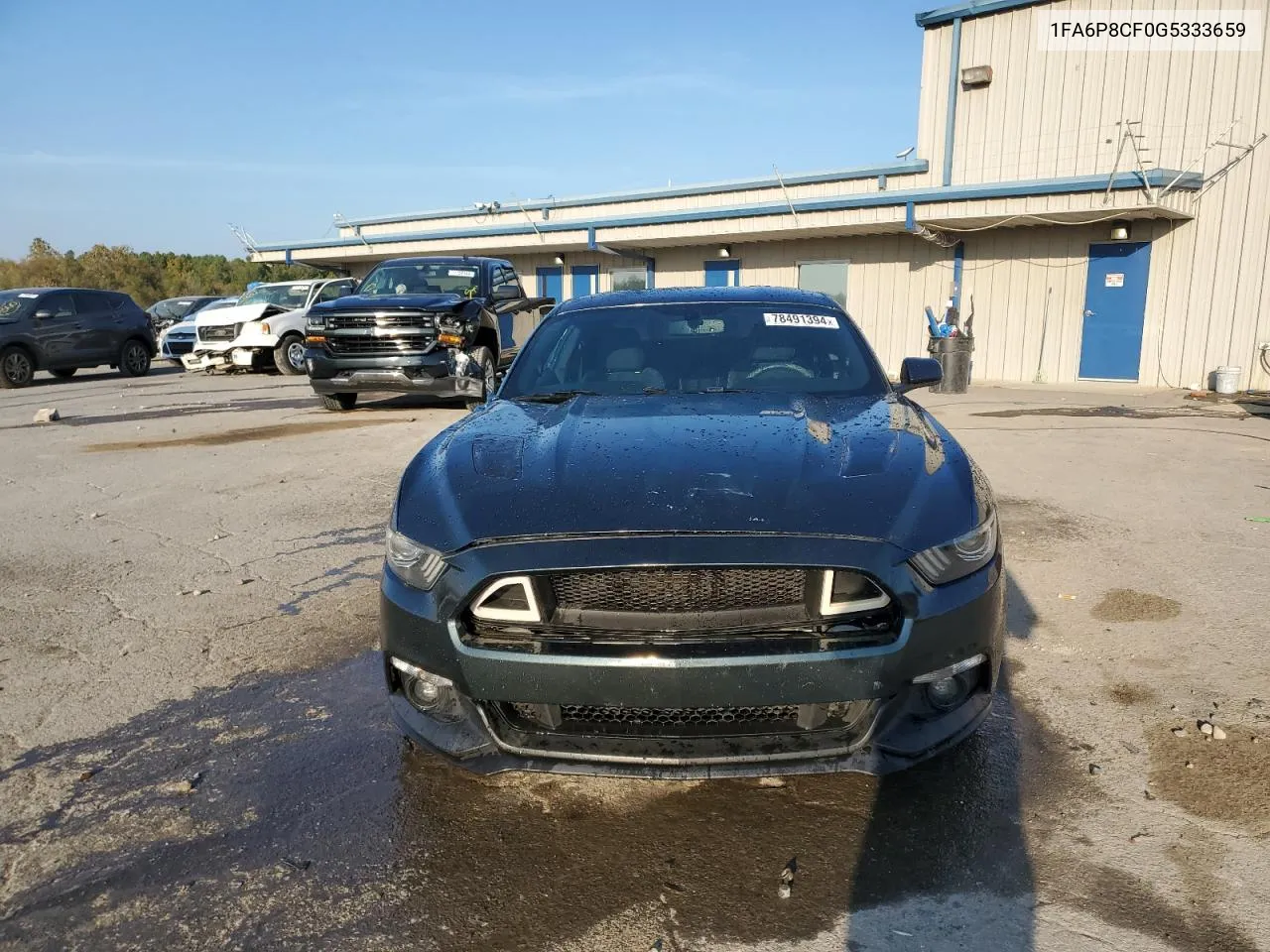 2016 Ford Mustang Gt VIN: 1FA6P8CF0G5333659 Lot: 78491394