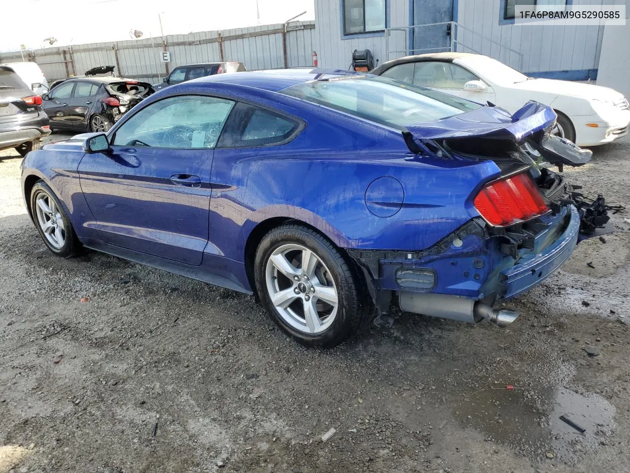 2016 Ford Mustang VIN: 1FA6P8AM9G5290585 Lot: 78658474