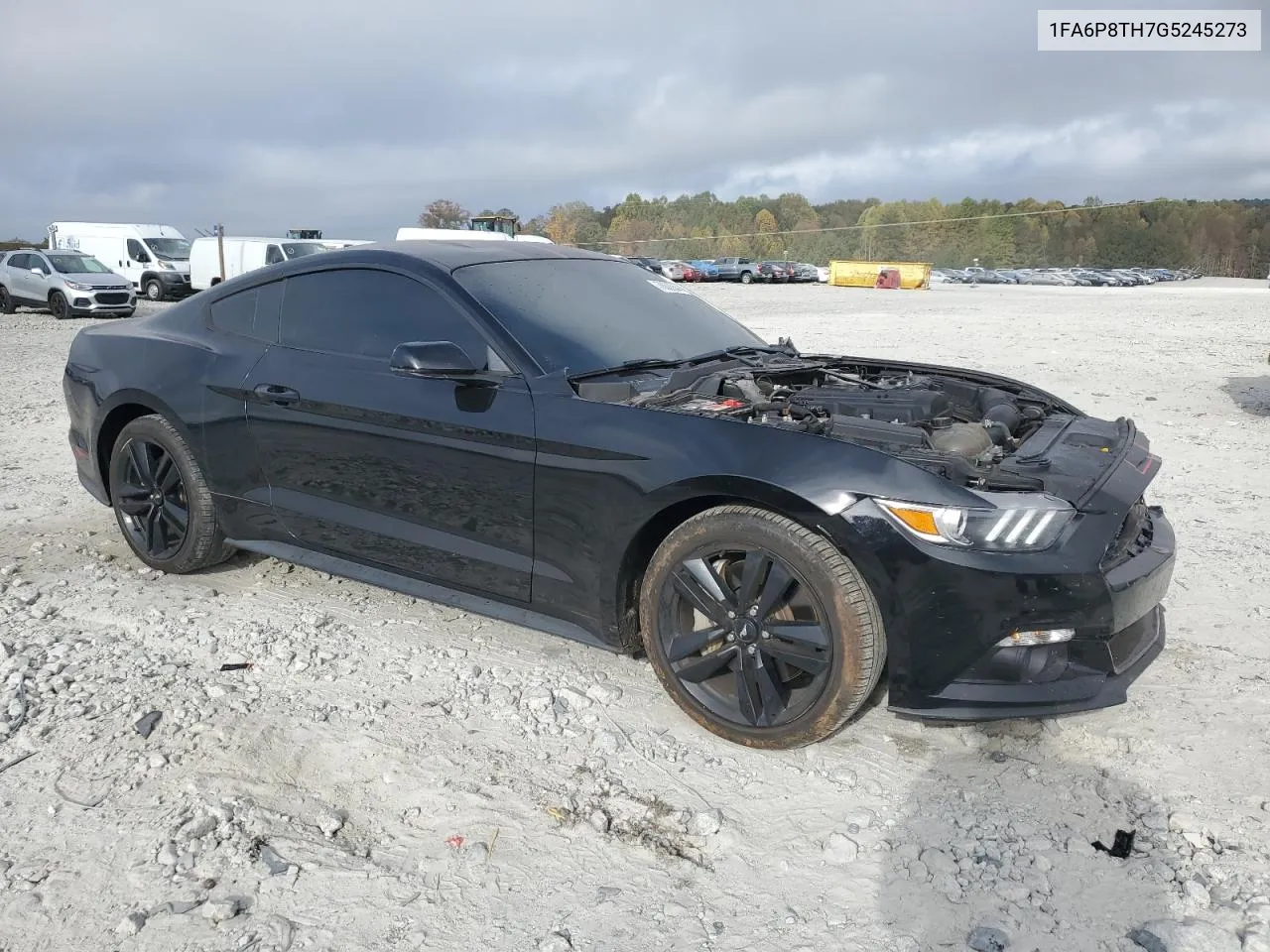 2016 Ford Mustang VIN: 1FA6P8TH7G5245273 Lot: 78683544