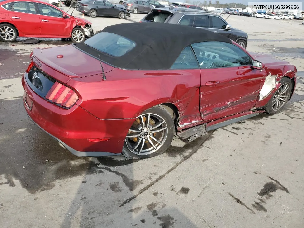 2016 Ford Mustang VIN: 1FATP8UH6G5299956 Lot: 78739744