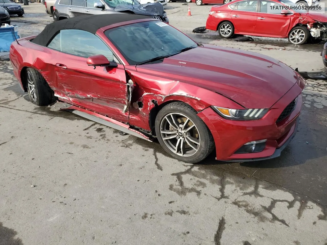 2016 Ford Mustang VIN: 1FATP8UH6G5299956 Lot: 78739744